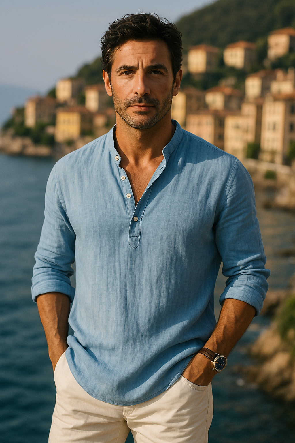 Venturi™ | Camicia Raffinata in Stile Italiano