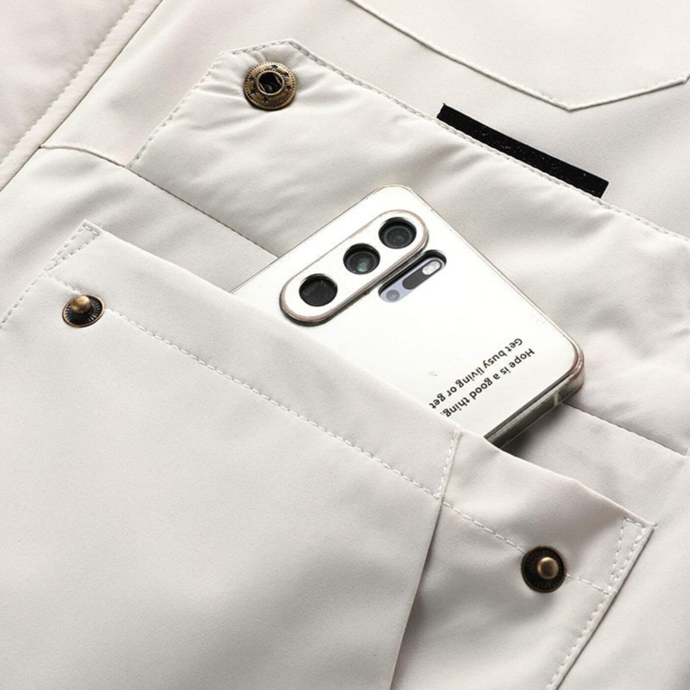 Luvon™ | Giacca impermeabile Victor per uomo per l'autunno