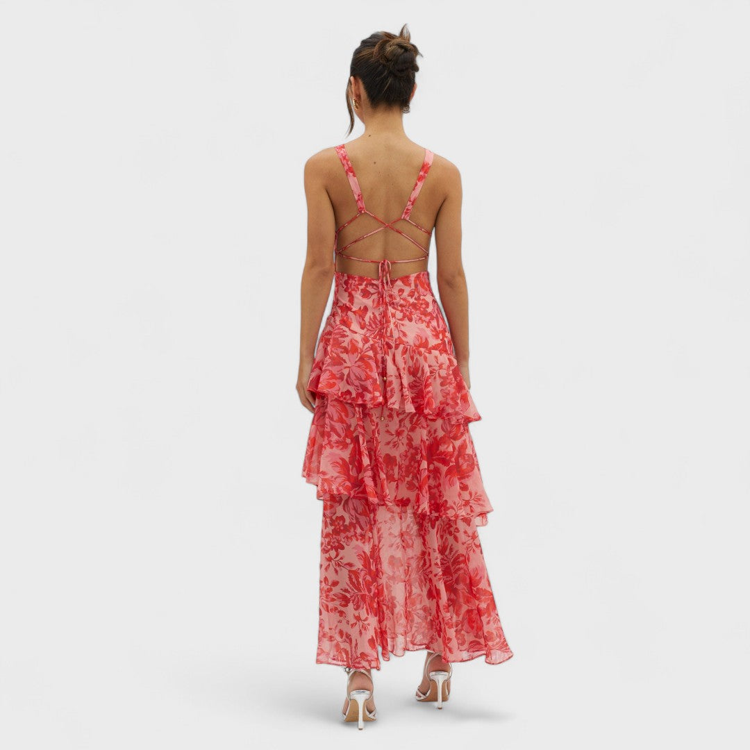 Faye - Fiore Turno Abito Midi