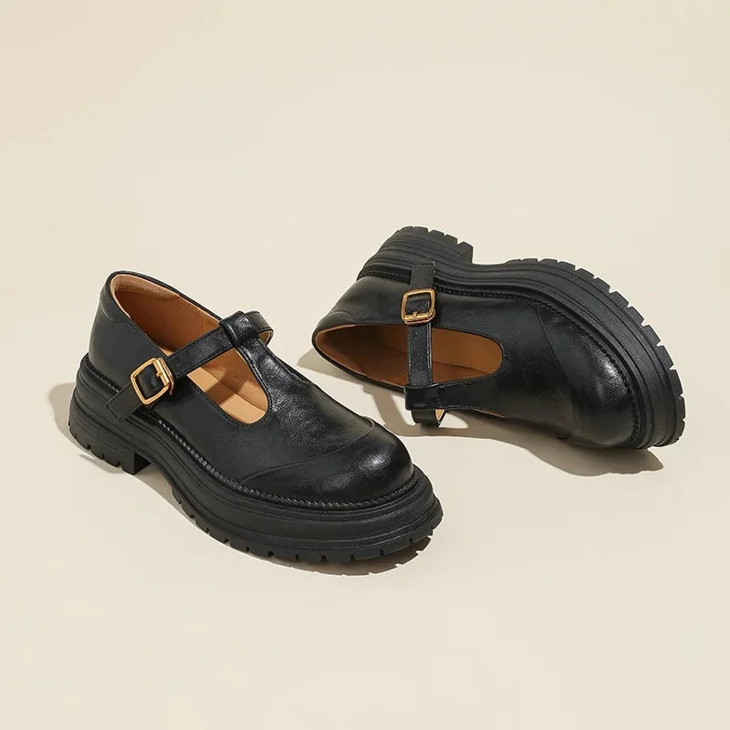 Mary Janes – Scarpe in Pelle Eleganti