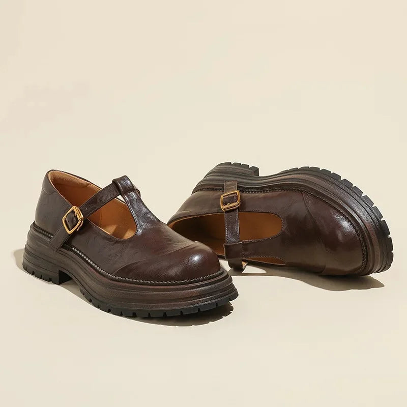 Mary Janes – Scarpe in Pelle Eleganti