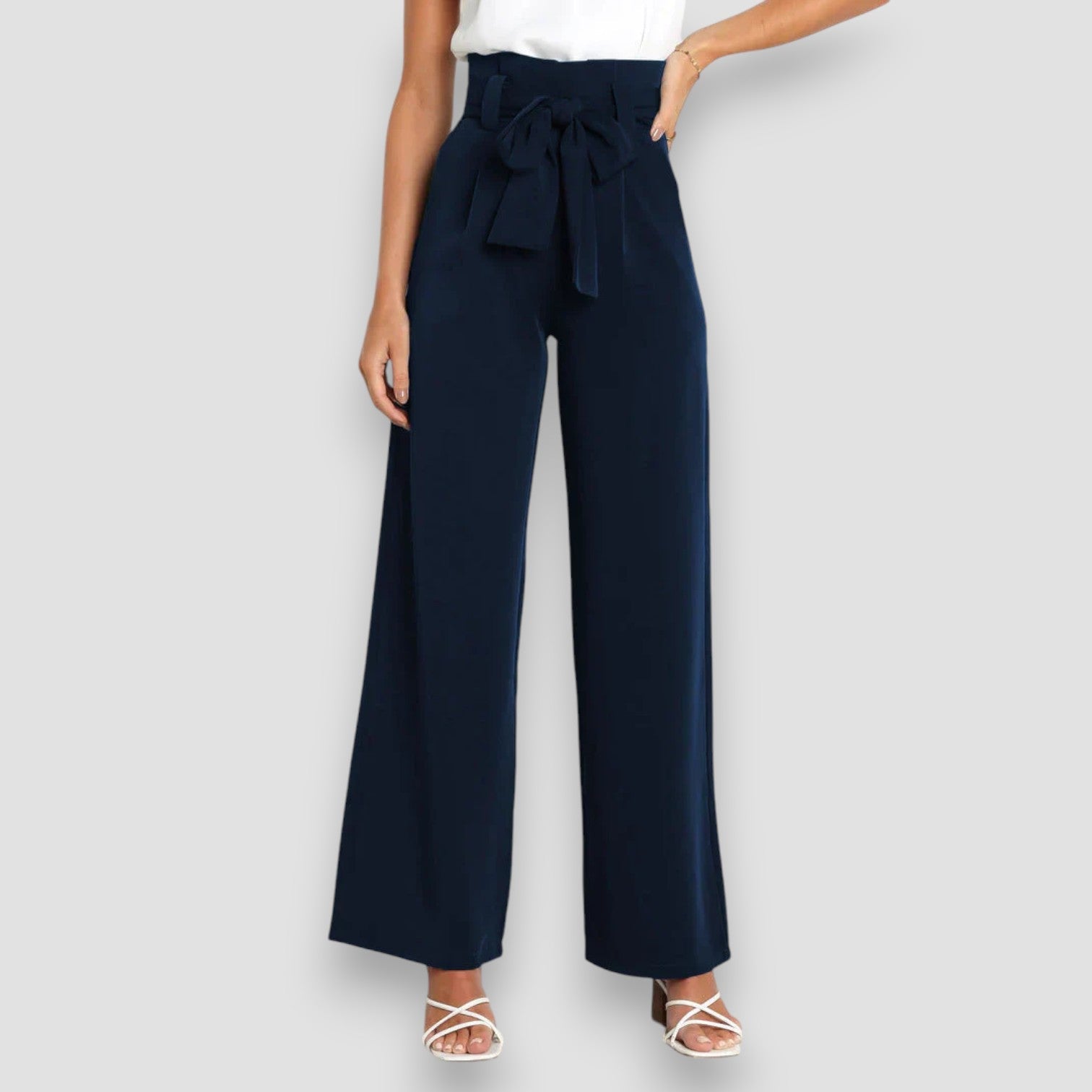 Alina | Pantaloni Eleganti a Gamba Larga